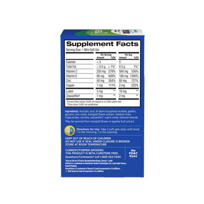 PreserVision® AREDS 2 Vitamin & Mineral Supplement 120 Count Soft Gels